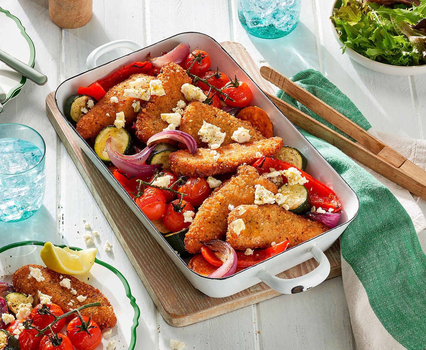 Original Chicken Tenderloins Tray Bake | Delicious Dinner